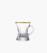 Diamond Gold Tea Cup Set of 2 - Roomours