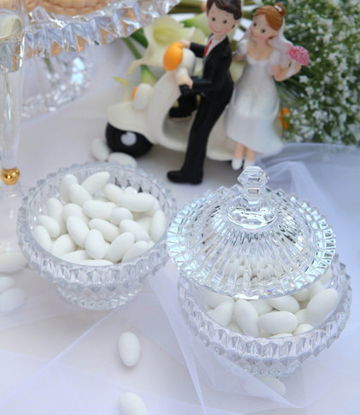 Crown Jewel Bowl with Lid & Rectangular Plate – 19x35 cm - Roomours