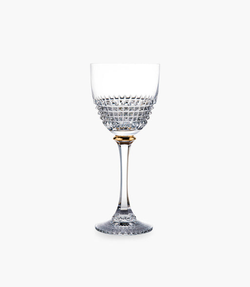 Diamond Gold Goblet Set of 2 - Roomours
