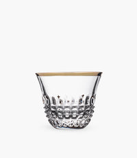 Diamond Gold Coffee Cup Set of 6