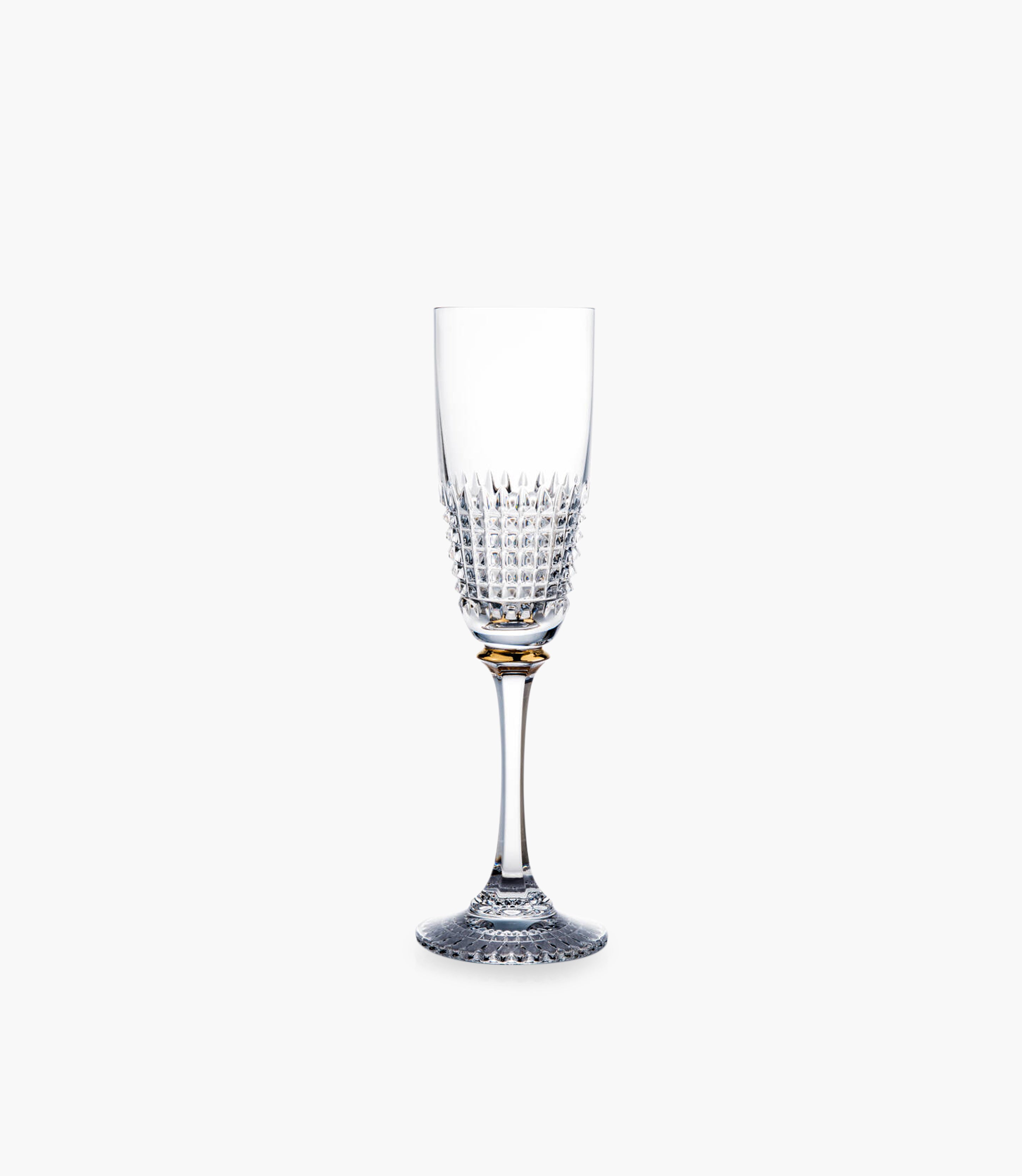 Diamond Gold Flute Set of 2