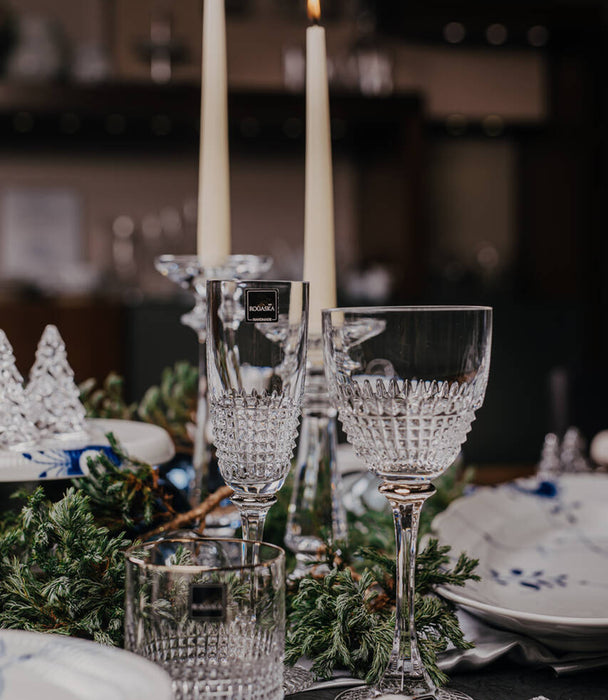 Diamond Flute Platinum Set of 2