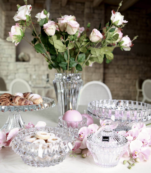 Crown Jewel Bowl with Lid & Rectangular Plate – 19x35 cm - Roomours