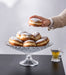 Diamond Footed Diamond Platter w/Cover - Roomours