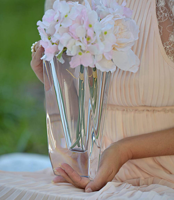 Prism Vase 33cm - Roomours