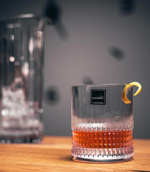 Diamond Platinum Shot Glasses Set of 2 - Roomours