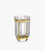 Tera Gold Vase 22cm - Roomours