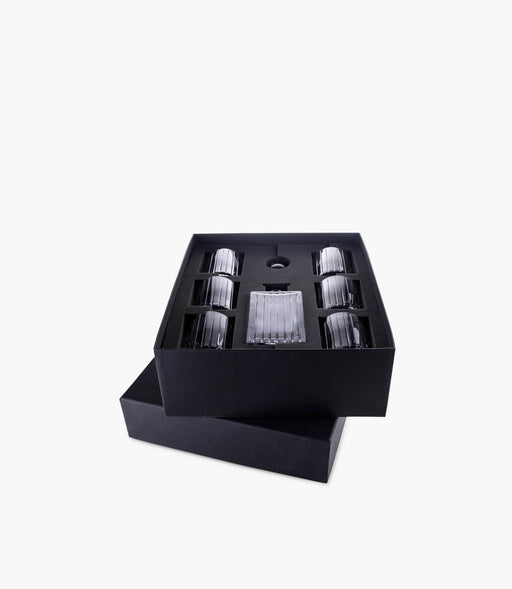 Avenue Decanter & 6 Tumblers Gift Set - Roomours
