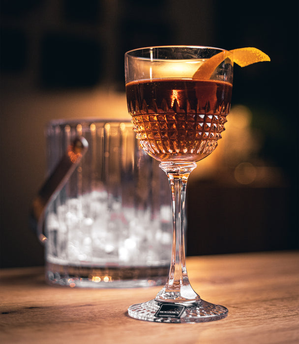 طقم كؤوس عصير روغاسكا من الكريستال الشفاف - عدد 2