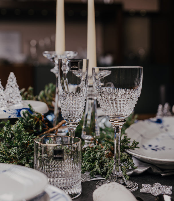 طقم كؤوس عصير روغاسكا من الكريستال الشفاف - عدد 2