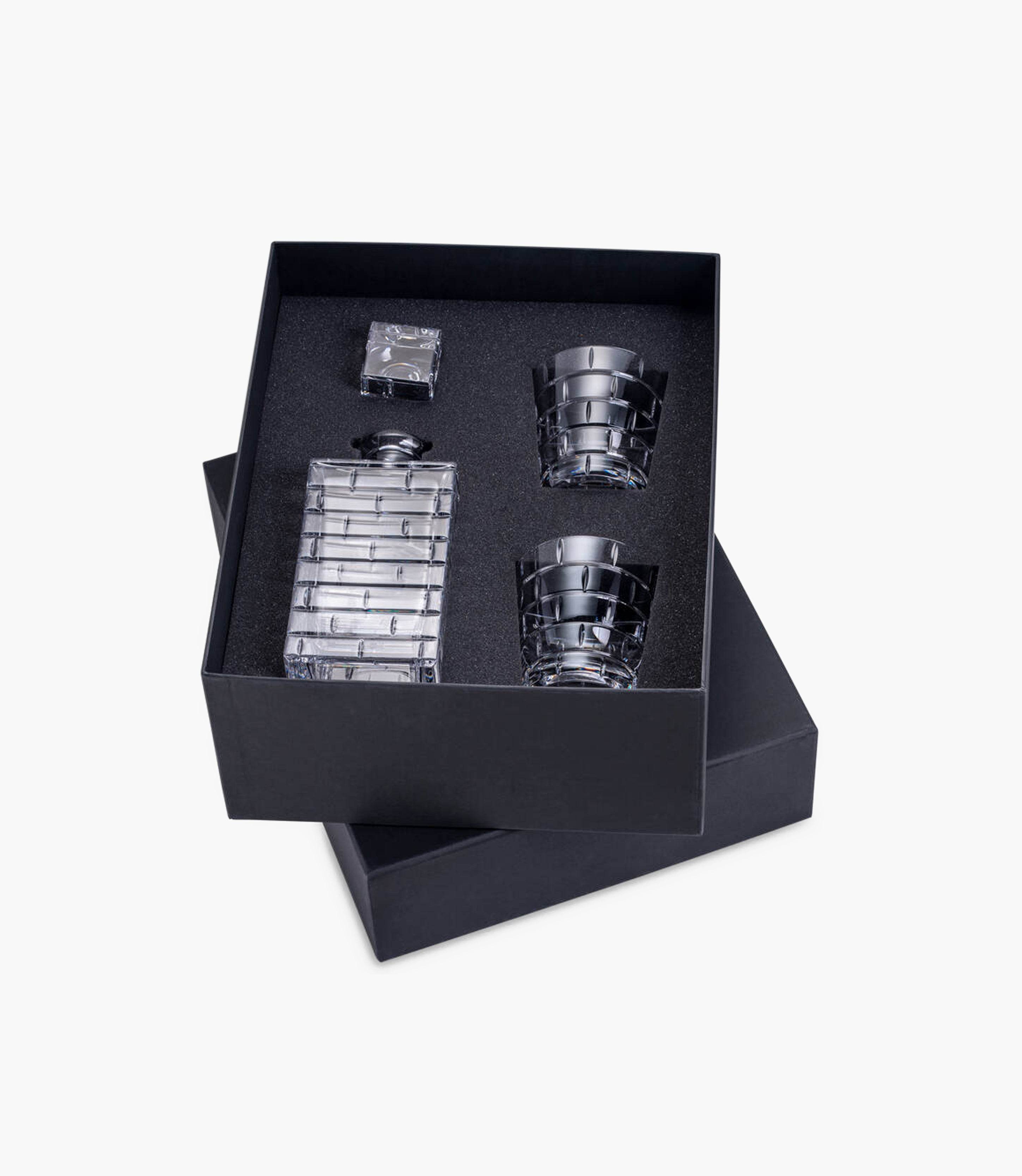 Quoin Decanter & 2 Tumblers Gift Set