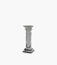 Pillar Candle Holder Clear Small 14*14*40cm