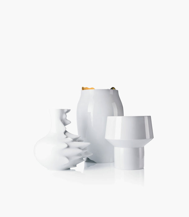 Fast Porcelain White Vase 22 cm