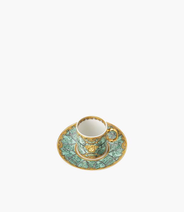 Scala Palazzo Verde Espresso Cup & Saucer - Roomours