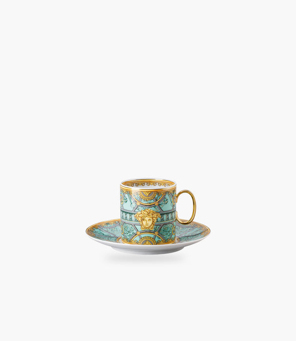 Scala Palazzo Verde Cup & Saucer 4 tall