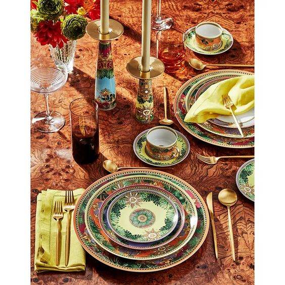 Jungle Animalier Cup & Saucer low - Roomours