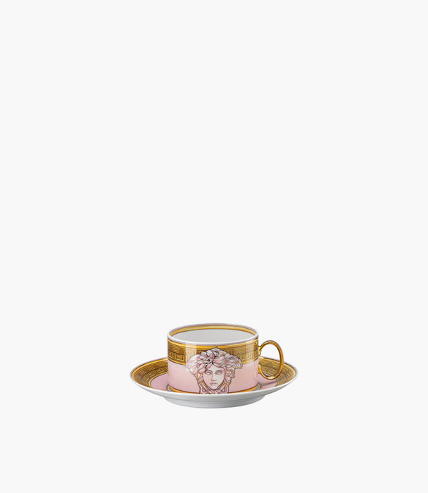 Medusa Amplified Pink Cup & Saucer Low