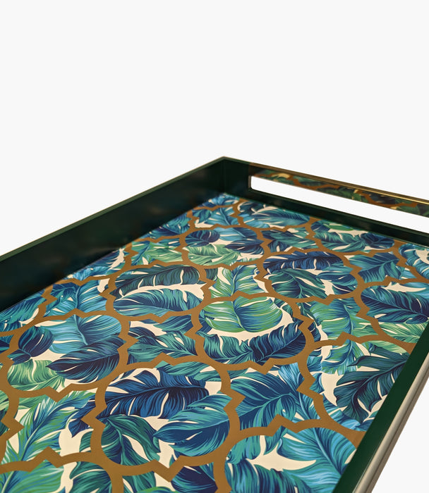 Amazonia Green Tray 48*33.5*5 Cm