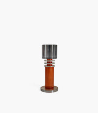 Pillar Candle Holder Orange Small 12*12*30cm