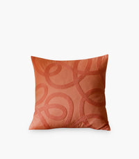Lines Orange Cushion 45*45cm