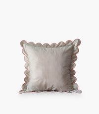 Wavy Edge Cushion Beige 45*45cm