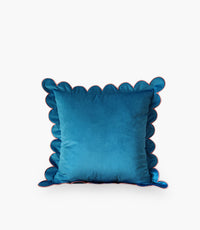 Wavy Edge Cushion Blue 45*45cm