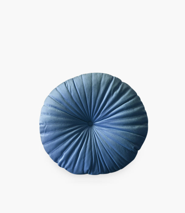 Round Blue Cushion 38*38*10cm