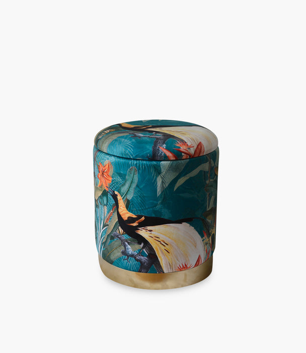 Nordic Blue Storage Stools 32*32*38cm