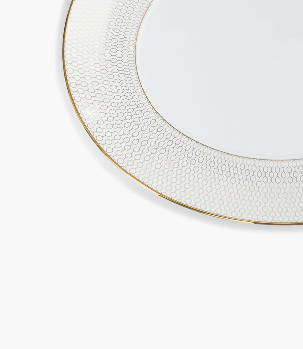 Gio Gold Oval Platter 33cm