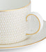 Gio Gold Teacup and Saucer 2P Set - Roomours