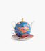 Paeonia Blush Tea For One Blue / Red - Roomours