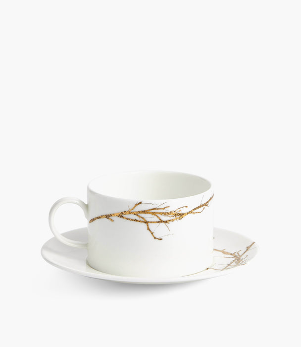 Vera Wang Jardin Teacup and Saucer Set
