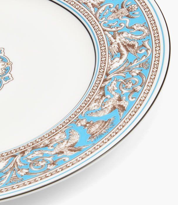Florentine Turquoise Dinner Plate 27cm