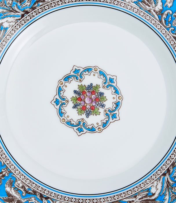 Florentine Turquoise Plate 23cm