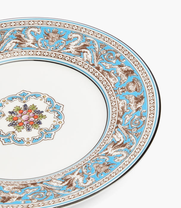 Florentine Turquoise Plate 18cm