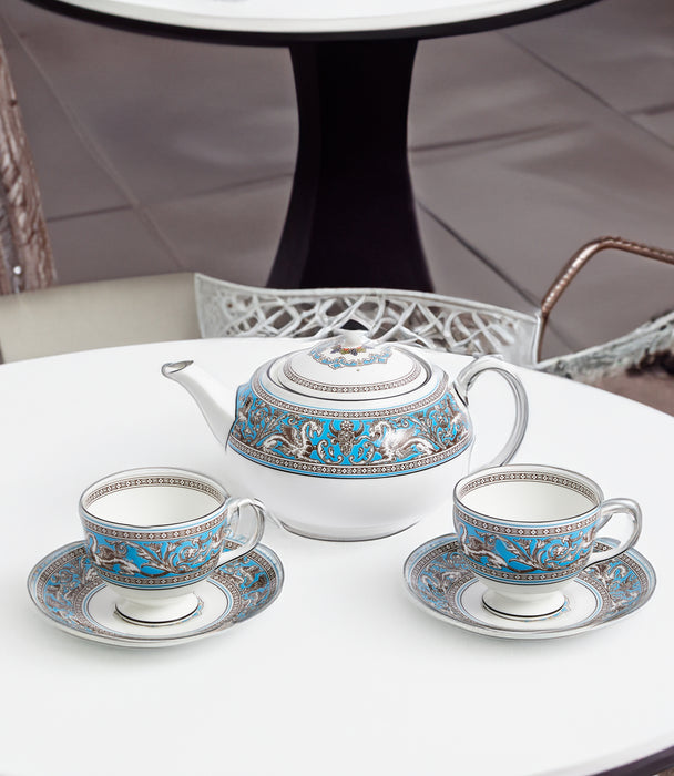 Florentine Turquoise Teapot 1.4L
