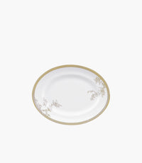 Vera Wang Lace Gold Oval Platter 35cm