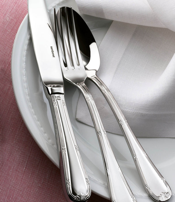 Ruban Croisé Cutlery set 75 pcs S/Steel - Roomours