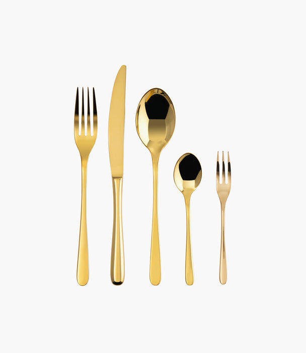 Taste Cutlery set 60 pcs Pvd Gold