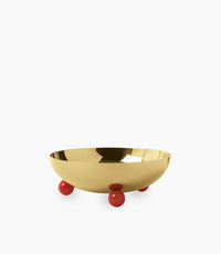 Penelope Bowl Pvd Gold 20.5cm - Roomours