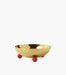 Penelope Bowl Pvd Gold 20.5cm - Roomours