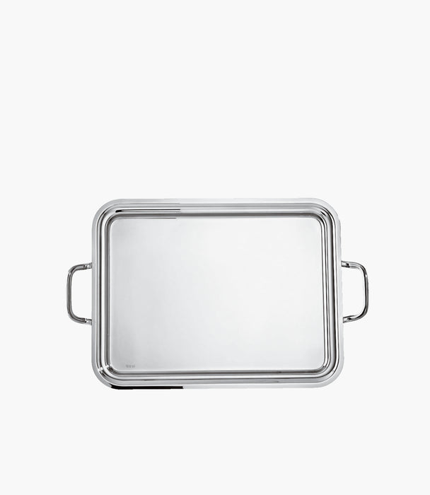 Elite Tray Oblong With Handles S/Steel 40x26cm