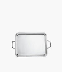Elite Tray Oblong With Handles S/Steel 50x38cm - Roomours