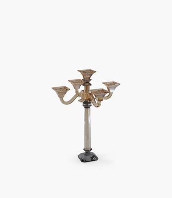 5 Heads Candle Holder Gold 5 Arms 44*44*59.8cm