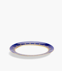 Anthemion Blue Oval Platter 35cm - Roomours
