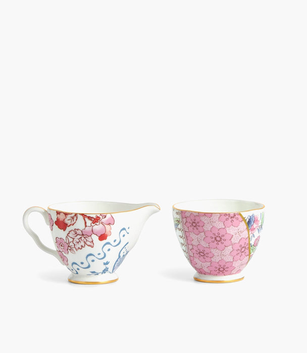 Butterfly Bloom Sugar & Creamer Set - Roomours