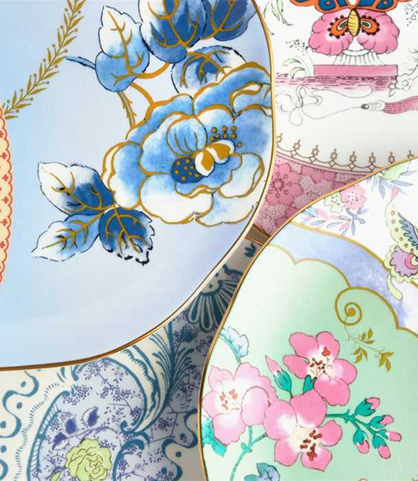 Butterfly Bloom Plate 20.8Cm, Set Of 4