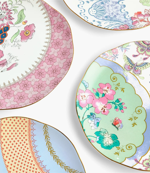 Butterfly Bloom Plate 20.8Cm, Set Of 4