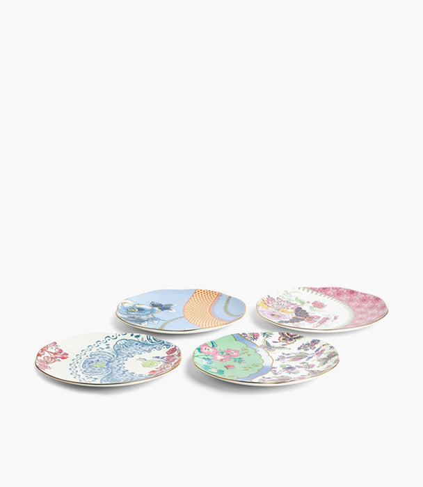 Butterfly Bloom Plate 20.8Cm, Set Of 4