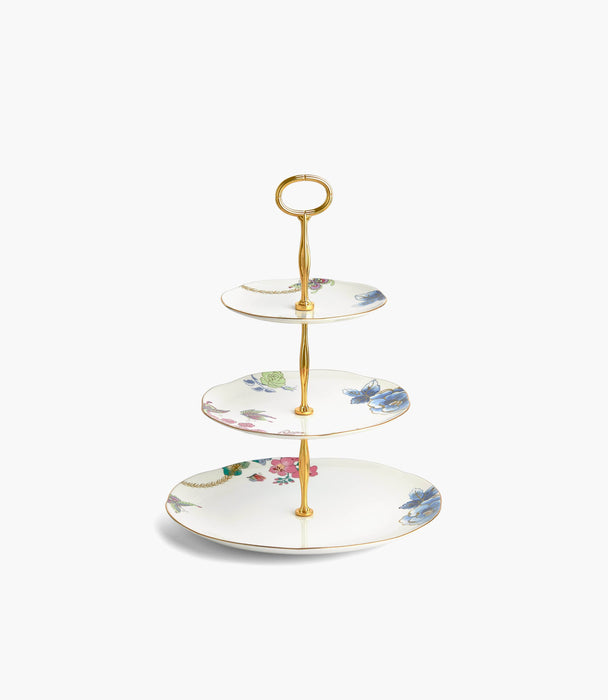 Butterfly Bloom Cake Stand 3 Tier - Roomours